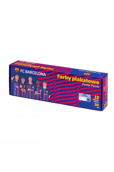 Astra Farby plakatowe FC Barcelona 2023 12 x 20 ml