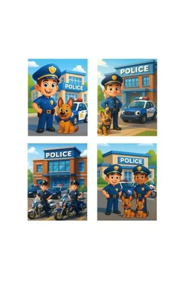 W&k Torebka prezentowa S Policja