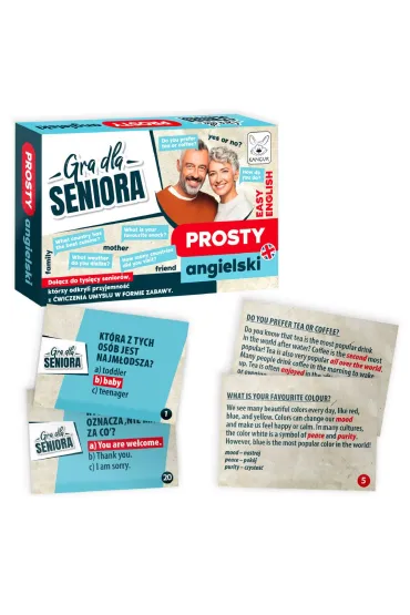 GRA DLA SENIORA PROSTY ANGIELSKI Kangur