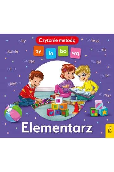 Elementarz. Czytanie metod� sylabow� - Monika  Sobkowiak