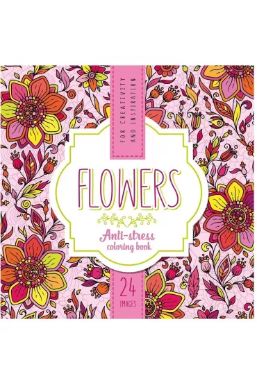 Kolorowanka antystresowa 200x200 12 Flowers