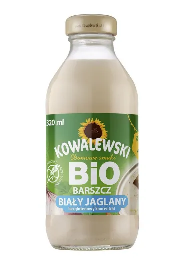 Kowalewski Barszcz bia�y jaglany bezglutenowy koncentrat 320 ml Bio