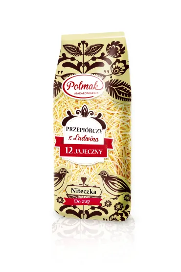 Polmak Makaron 12 Jajeczny Przepi�rczy Niteczki 250 g