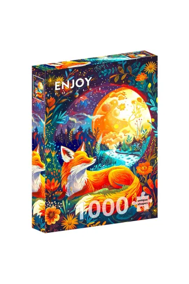 Puzzle 1000 Ksi�ycowy lis Enjoy