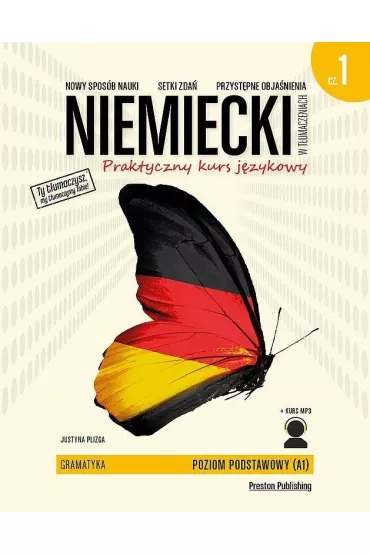 Niemiecki w t�umaczeniach. Gramatyka 1. Wydanie 2 + kod MP3