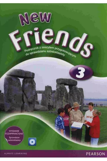 New Friends 3 Podr�cznik z p�yt� CD - Mariola Bogucka, Carol Skinner