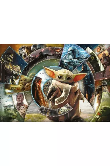 Puzzle 1000 Star Wars Podr Grogu TREFL