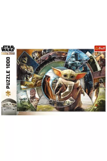 Puzzle 1000 Star Wars Podr Grogu TREFL