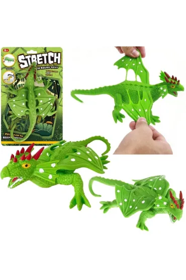 Dinozaur smok zielony do rozci�gania