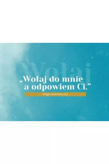 Koinonia Karnet Wo�aj do mnie - niebo