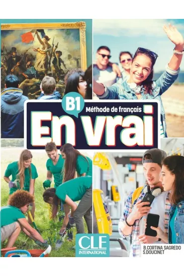En vrai. Podr�cznik. Poziom B1 - B. Cortina Sagredo, Sandrine Doucinet