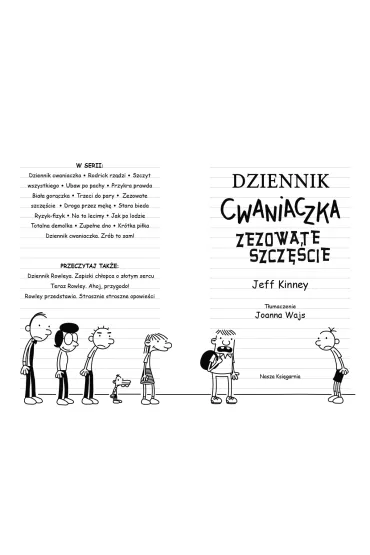 Zezowate szcz�cie. Dziennik Cwaniaczka. Tom 8 - Jeff Kinney