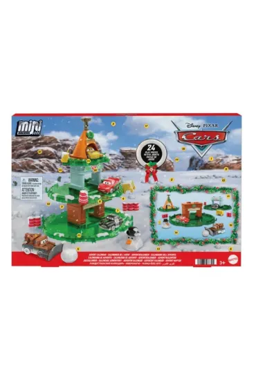 Disney Pixar Cars Mikroauta Kalendarz adwentowy