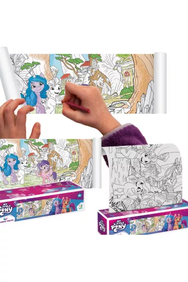 Kolorowanka na rolce My Little Pony