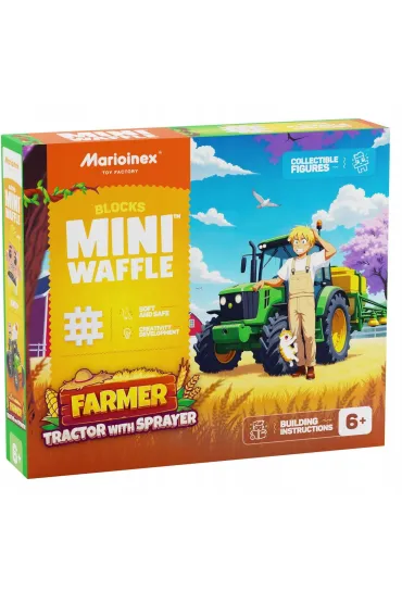 Mini Waffle KLOCKI KONSTR WAFLE MINI 50EL TRAKTOR OPRYSK PUD