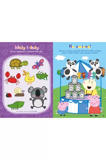 Peppa Pig. Kreatywny maluch. Kolorowy zawr�t g�owy