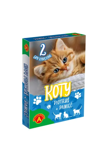 Pakiet: Kocia Szajka i zagadka znikni�cia �ledzi, Przewodnik po wszystkim kotki Pusheen, Karty Piotru� Koty, Kotobirynt