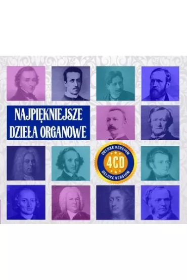 Najpi�kniejsze Dzie�a Organowe 4CD