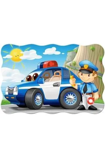 Puzzle 20 el. Policja Castorland