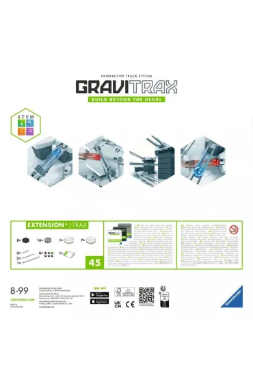 Gravitrax. Zestaw uzupe�niaj�cy. Tory Ravensburger
