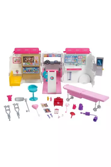 Barbie Karetka - Mobilna klinika FRM19 Mattel