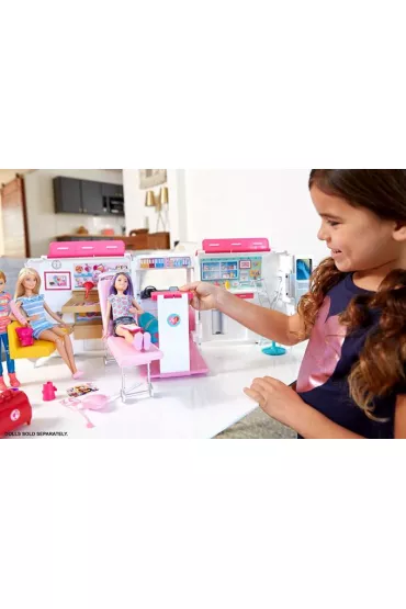 Barbie Karetka - Mobilna klinika FRM19 Mattel