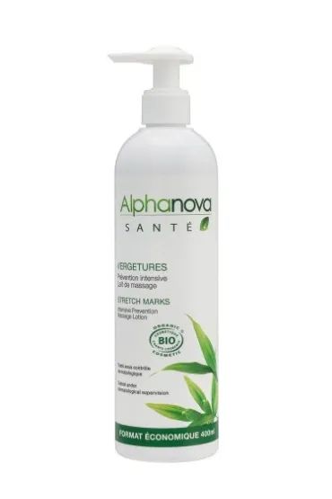 Alphanova Sante Organic Mum, Mleczko do cia�a przeciw rozst�pom 400 ml