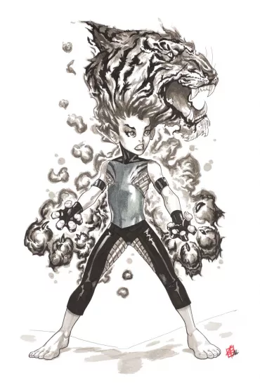 Faber-Castell Zestaw do rysowania komiks�w Pit Artist Pen The Famazings Daughter 4 szt.