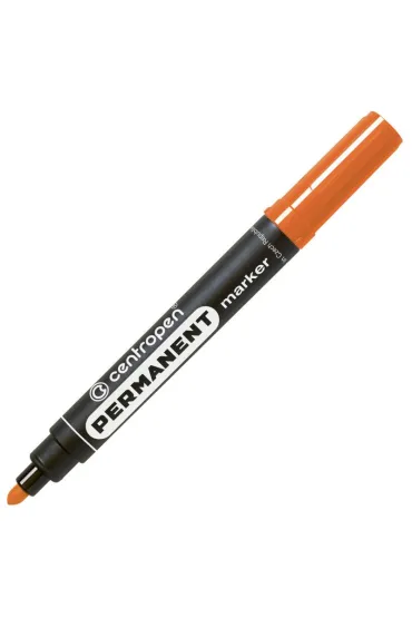 Centropen Marker permanentny okr.-ko�c. 8566 2,5mm pomara�czowy