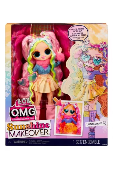 LOL Surprise OMG Sunshine Makeover Bubblegum DJ Mga Entertainment