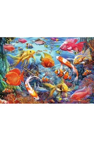 Puzzle Hidden Shapes 1060 el. Podwodne �ycie Trefl