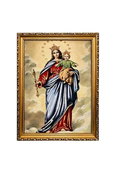 Obraz Haftowany Maryja Wspomo�ycielka 42x32cm