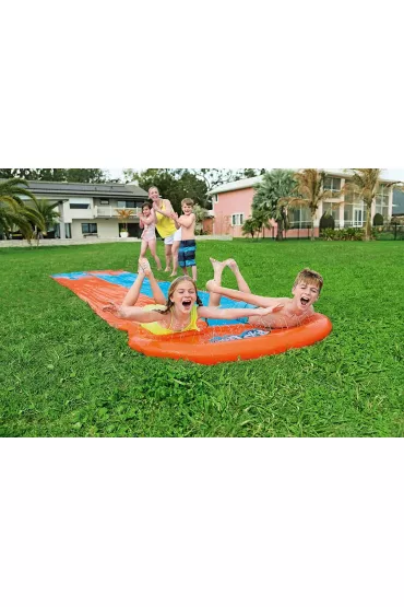 �lizgawka wodna podw�jna ze spryskiwaczami 488cm Bestway