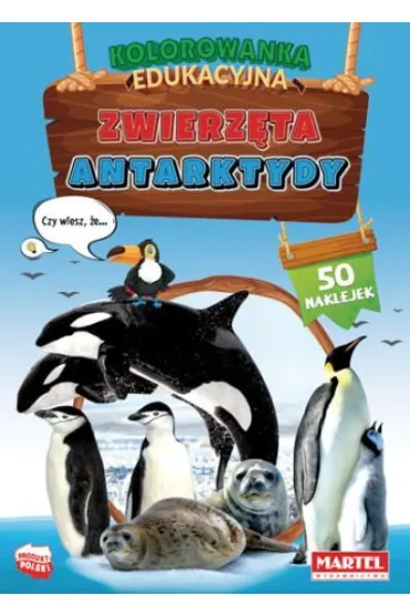 Kolorowanka edukacyjna Zwierz�ta Antarktydy - Hubert  W�odarczyk