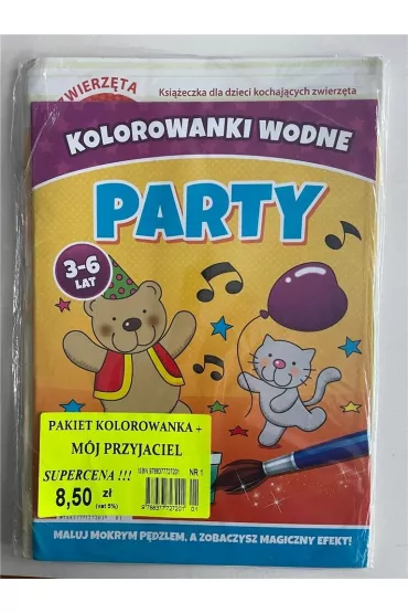 Pakiet Kolorowanki wodne + M�j Przyjaciel