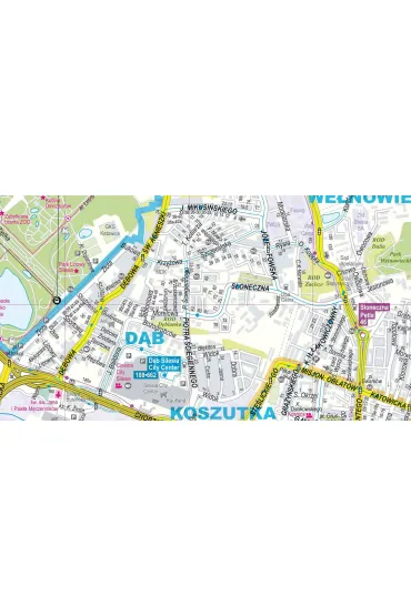 Katowice plan miasta 1:20 000 papier 2024
