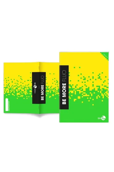 Koh-I-Noor Zeszyt A4 Be More Fluo w kratk� 96 stron 100g. 1szt.mix