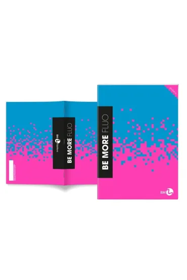Koh-I-Noor Zeszyt A4 Be More Fluo w kratk� 96 stron 100g. 1szt.mix