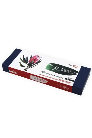 Rosa Farby akwarelowe w kostkach Botanycal 14 kolor�w 35 ml