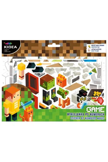 ZEST KREAT WYKLEJ PO NUMERACH GAME KIDEA FOL Derform