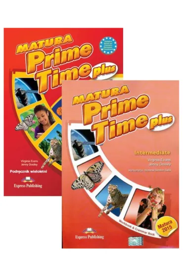 Matura Prime Time Plus. Intermediate. Podr�cznik wieloletni i zeszyt �wicze� - Jenny Dooley, Virginia Evans