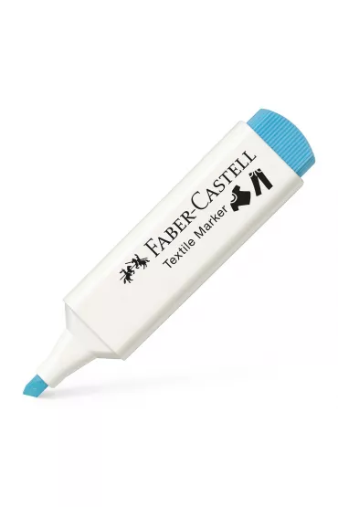 Faber-Castell Marker do tkanin jasnoniebieski