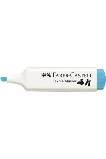 Faber-Castell Marker do tkanin jasnoniebieski