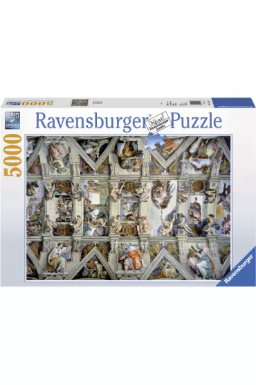 Puzzle 5000 el. Kaplica Syksty�ska Ravensburger