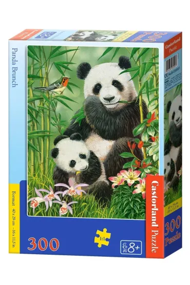 Puzzle 300 el. Panda Brunch Castorland