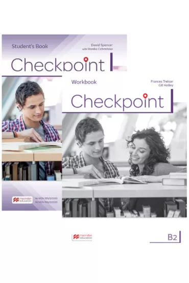 Pakiet Checkpoint B2. Podr�cznik i zeszyt �wicze� do j�zyka angielskiego - Gill Holley, David Spencer, Monika Cichmi�ska
