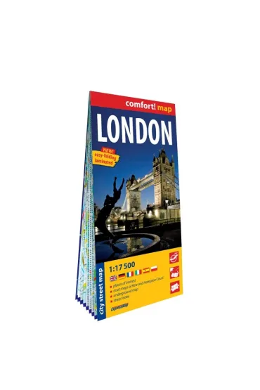 comfort!map Londyn (London) 1:17 500 laminowany