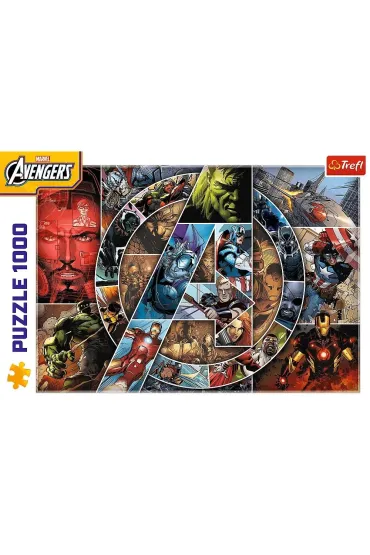 Puzzle 1000 el. Avengers: Bohaterowie Trefl