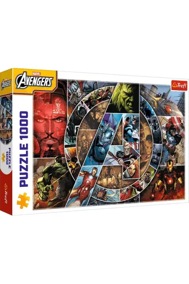 Puzzle 1000 el. Avengers: Bohaterowie Trefl