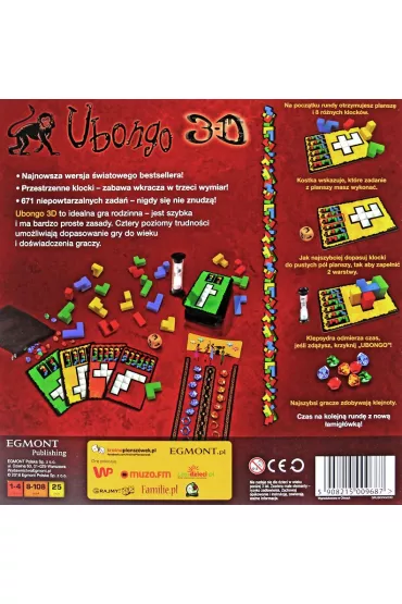 Ubongo 3D Egmont - Grzegorz  Rejchtman